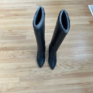 Nine West Black Over the Knee Boots